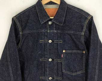 Vintage Levis Big E Denim Type 1 Jeans Trucker Jacket Levis