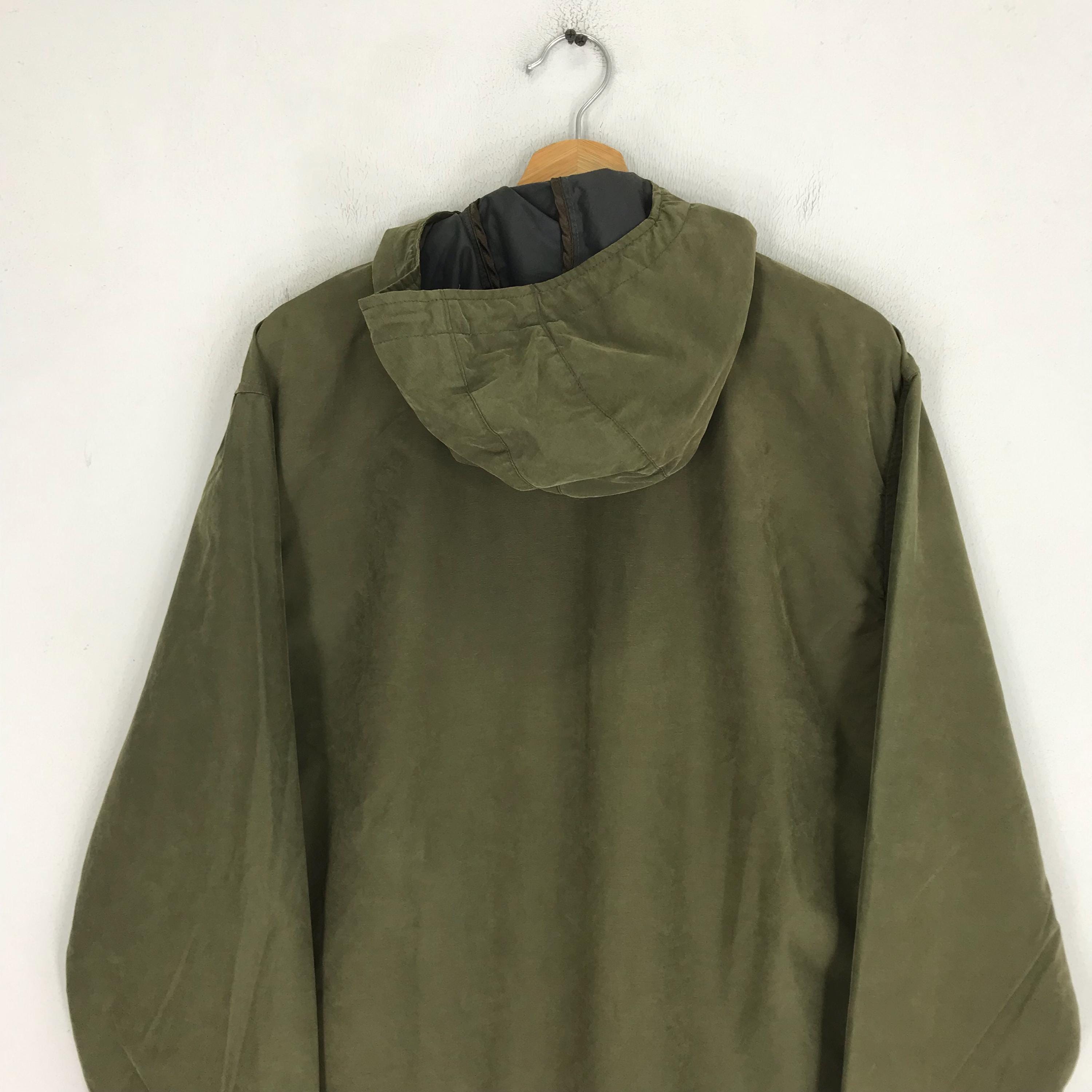 Vintage Paul Smith Jeans Olive Green Parka Jacket Medium Paul