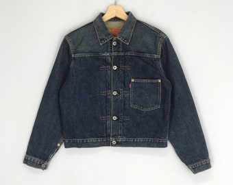 Vintage Levis Big E 506 Denim Type 1 Jeans Trucker Jacket Vintage Levis Big E 506 Denim Type 1 Jeans Trucker Jacket