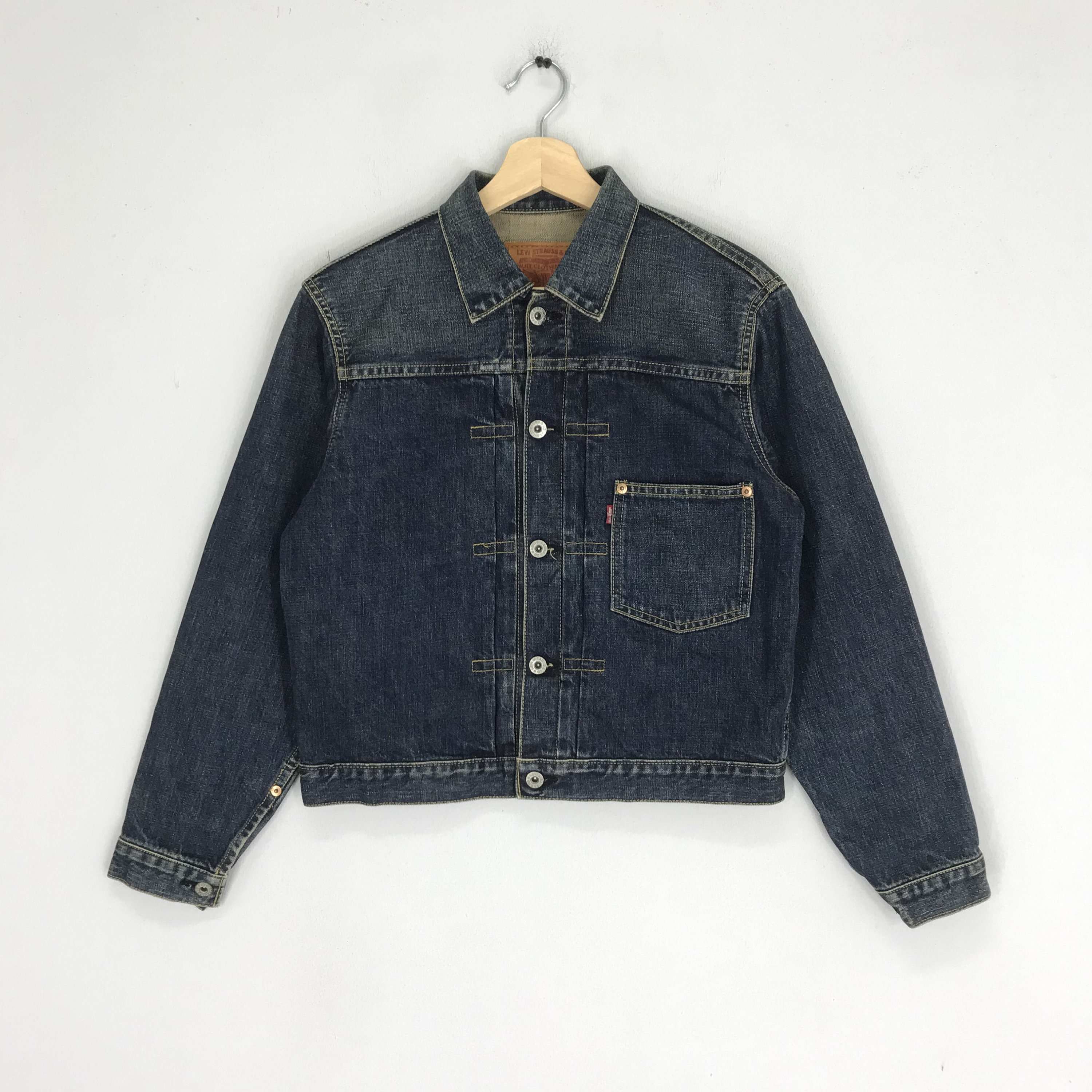 Vintage Levis LVC Type 1 506XX XL Denim Trucker Jacket