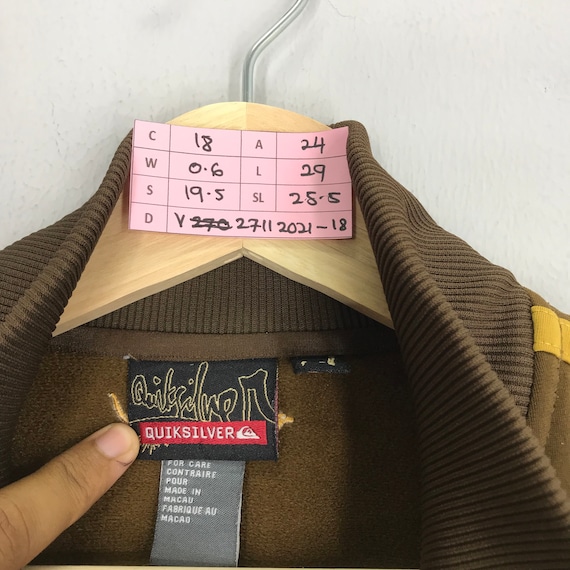 Vintage Quiksilver Surfing Sweater Zipper Quiksilver