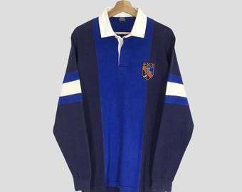 Vintage 80s Made in USA LL Bean Rugby Shirt Size Large - Etsy