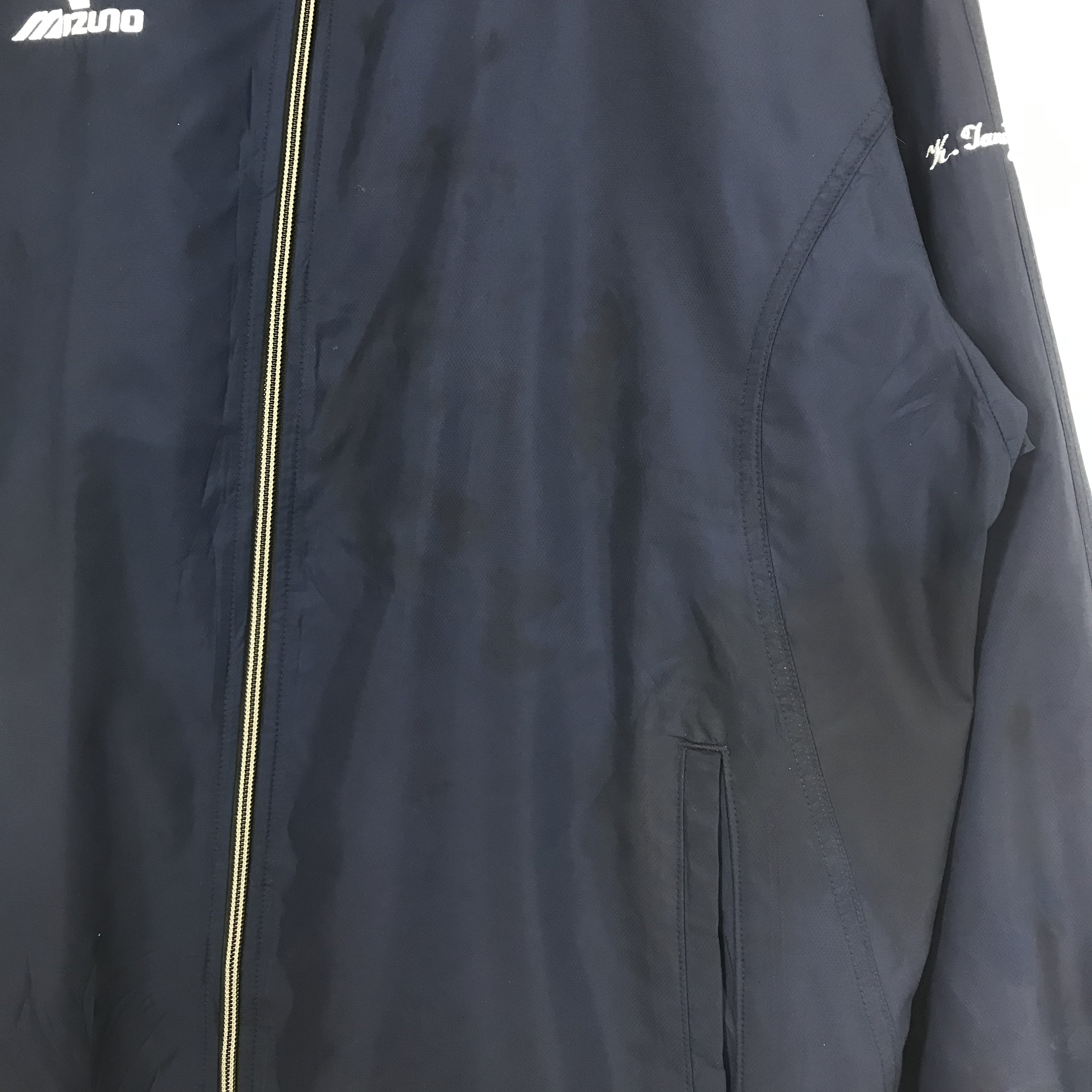 MIZUNO Sports Embroidery Logo Windbreaker Zipper Jacket
