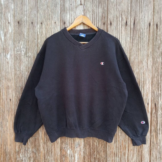 CHAMPION Embroidery Logo Sweatshirts Unisex Medium Size Etsy