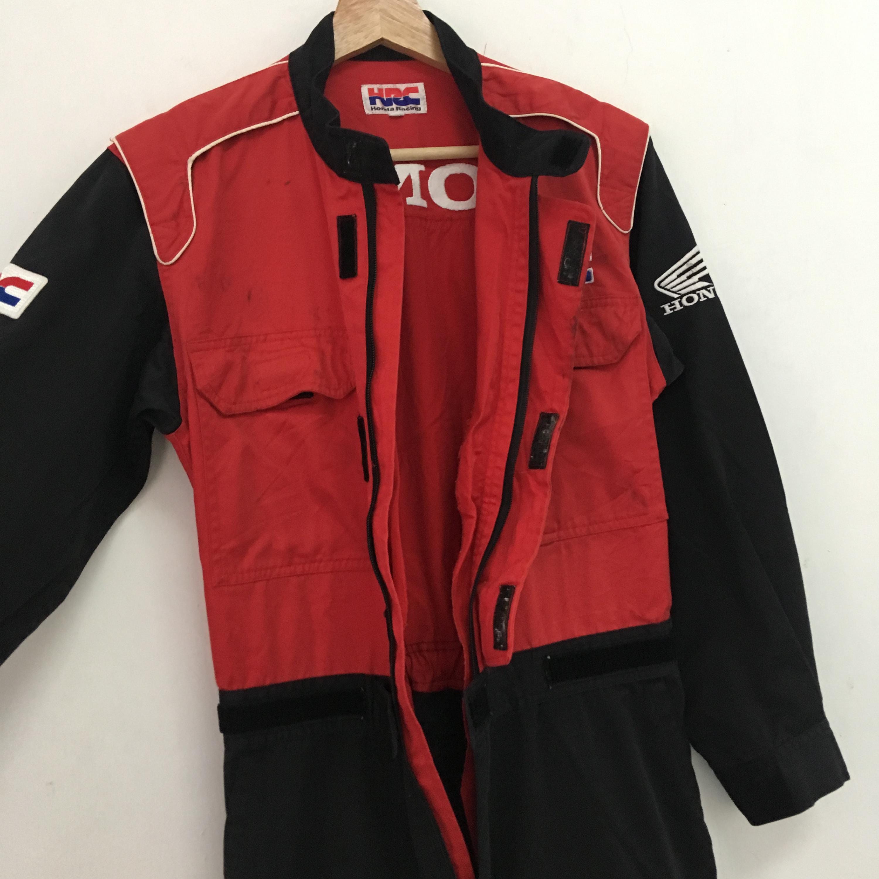 Vintage 90s Honda Racing Team Coveralls Small Honda Japanese