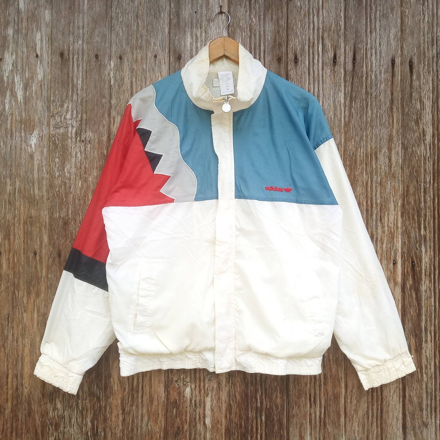 colourful adidas jacket