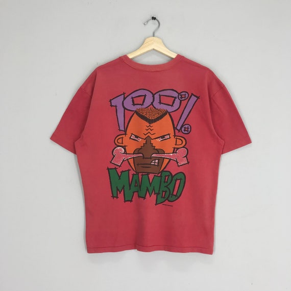 【90s ヴィンテージ】mambo マンボ Tシャツ オーストラリア製 ブラウン 90s ヴィンテージ】mambo マンボ Tシャツ オーストラリア製