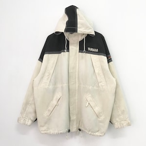 Vintage 90s YAMAHA SPIRIT of YSS Ski-staff Red Bomber Jacket