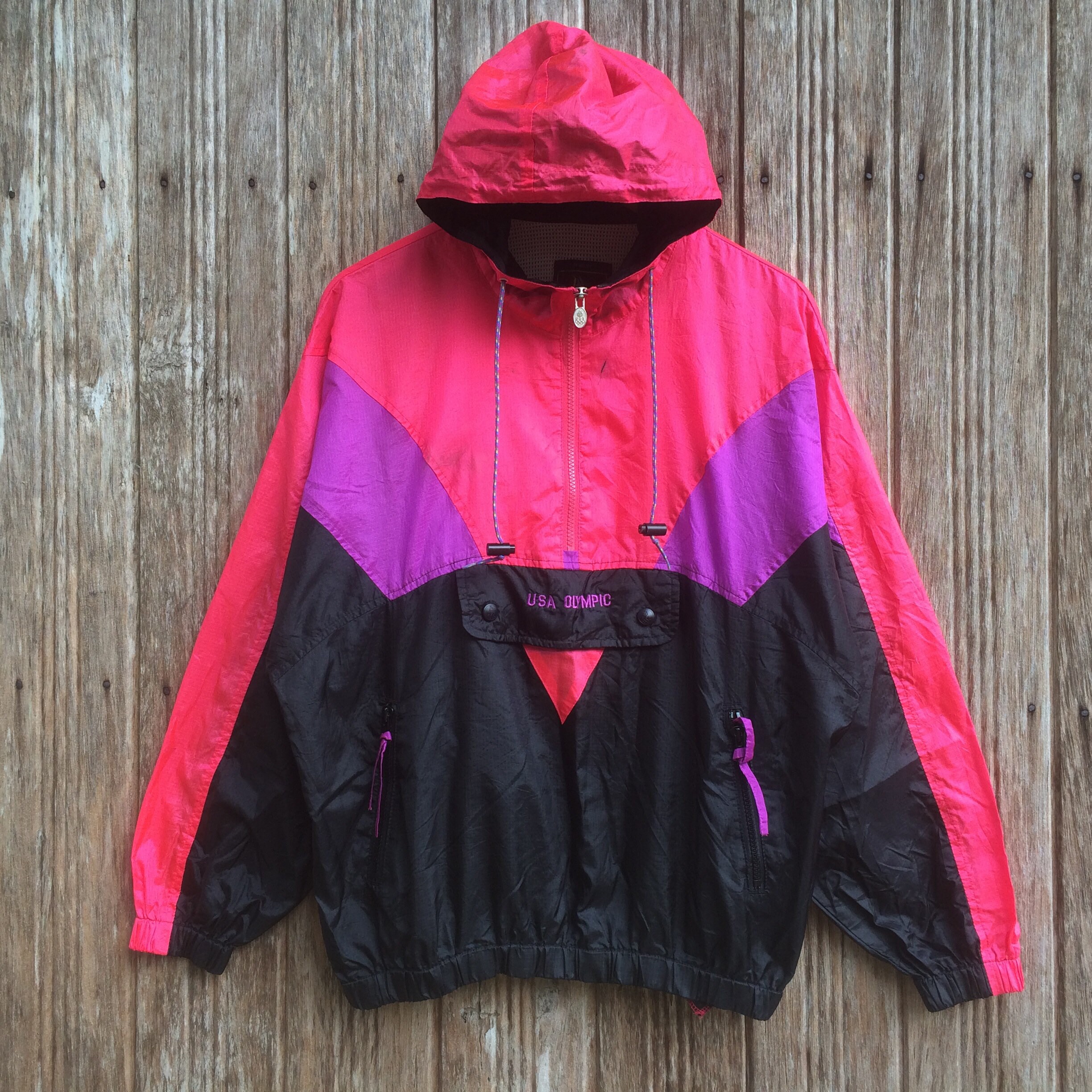 Rare Windbreaker Jcpenney USA Olympic 