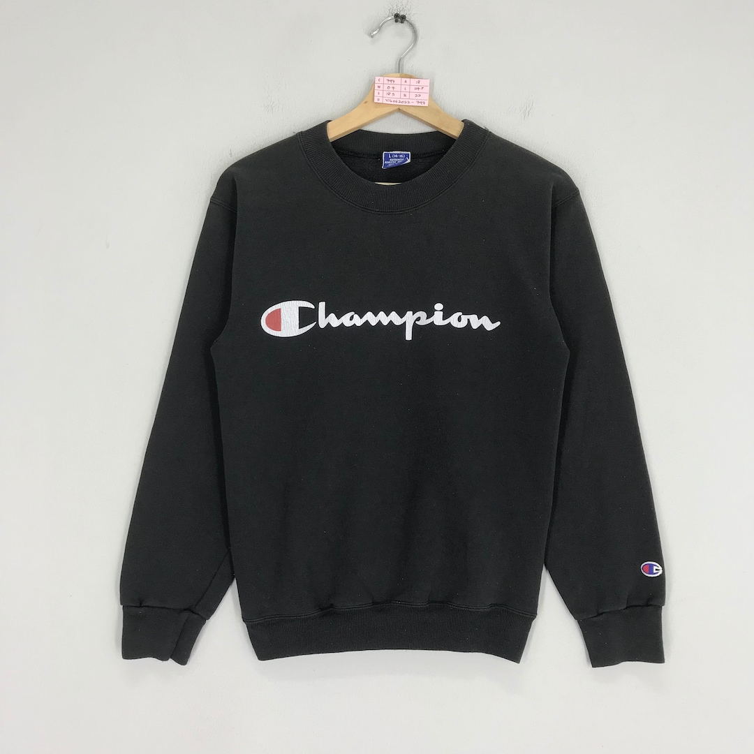 趣味 VINTAGE CHAMPION Sweater Pria Champion Sweater Original Full Vintage Champion