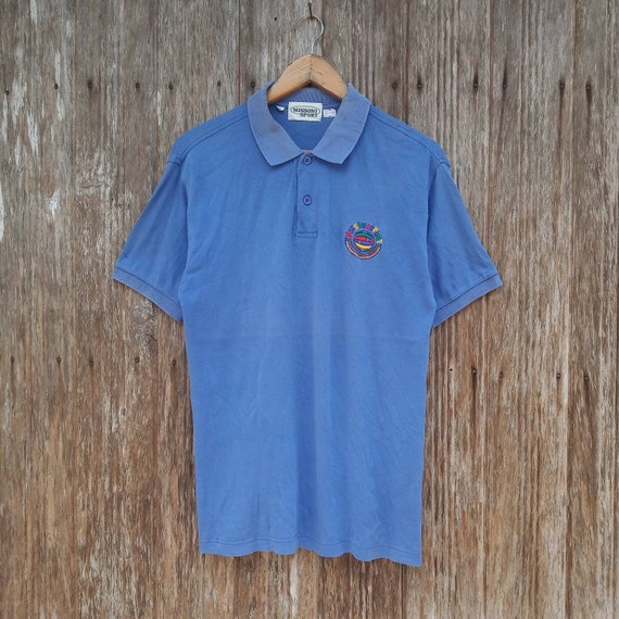 Tシャツ・カットソー MISSONI Embroidered Cotton Polo Shirt Zigzag cotton knit polo shirt with solid color inserts