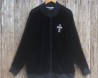 Vintage Dogtown Sukajan Dragon Velvet Jacket Xlarge 90s