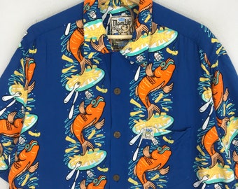 Vintage Mambo Loud Shirts Medium Australia Surf Graphics Mambo