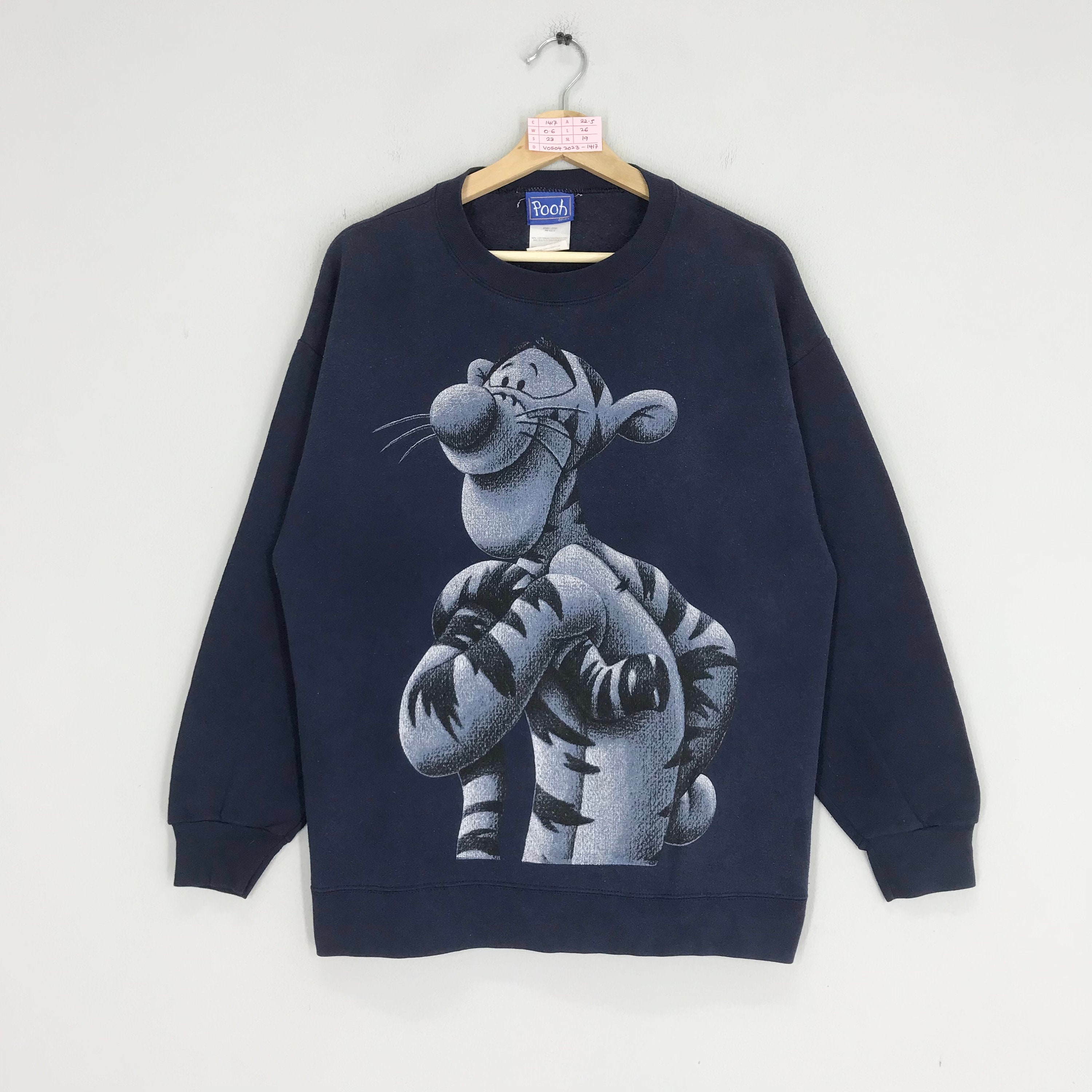 Vintage Tigger Sweatshirt Tigger Sweater Tigger Walt Disney