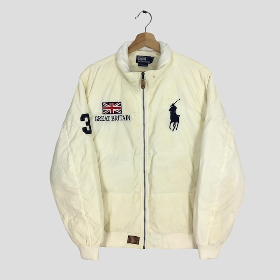 ジャケット・アウター Polo by Ralph Lauren vintage jacket NWT! Polo Ralph Lauren Jacket Men's Brown Full Zip Pony