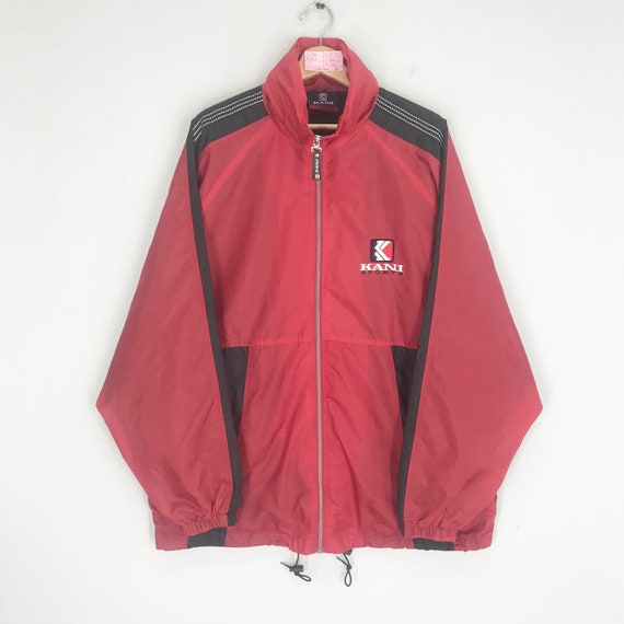 Vintage Karl Kani Windbreaker Jacket Red Xlarge Kani Jeans Sport