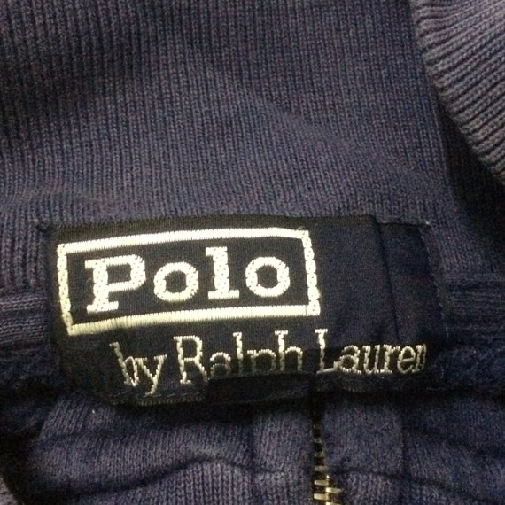 Rare!! Vintage Polo Sport by Ralph Lauren Half Zi… - image 5