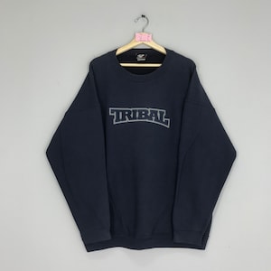 Vintage Tribal Gear Big Logo Sweater Tribal Gear Usa Sweatshirt Streetwear Fashion Crewneck Size XL