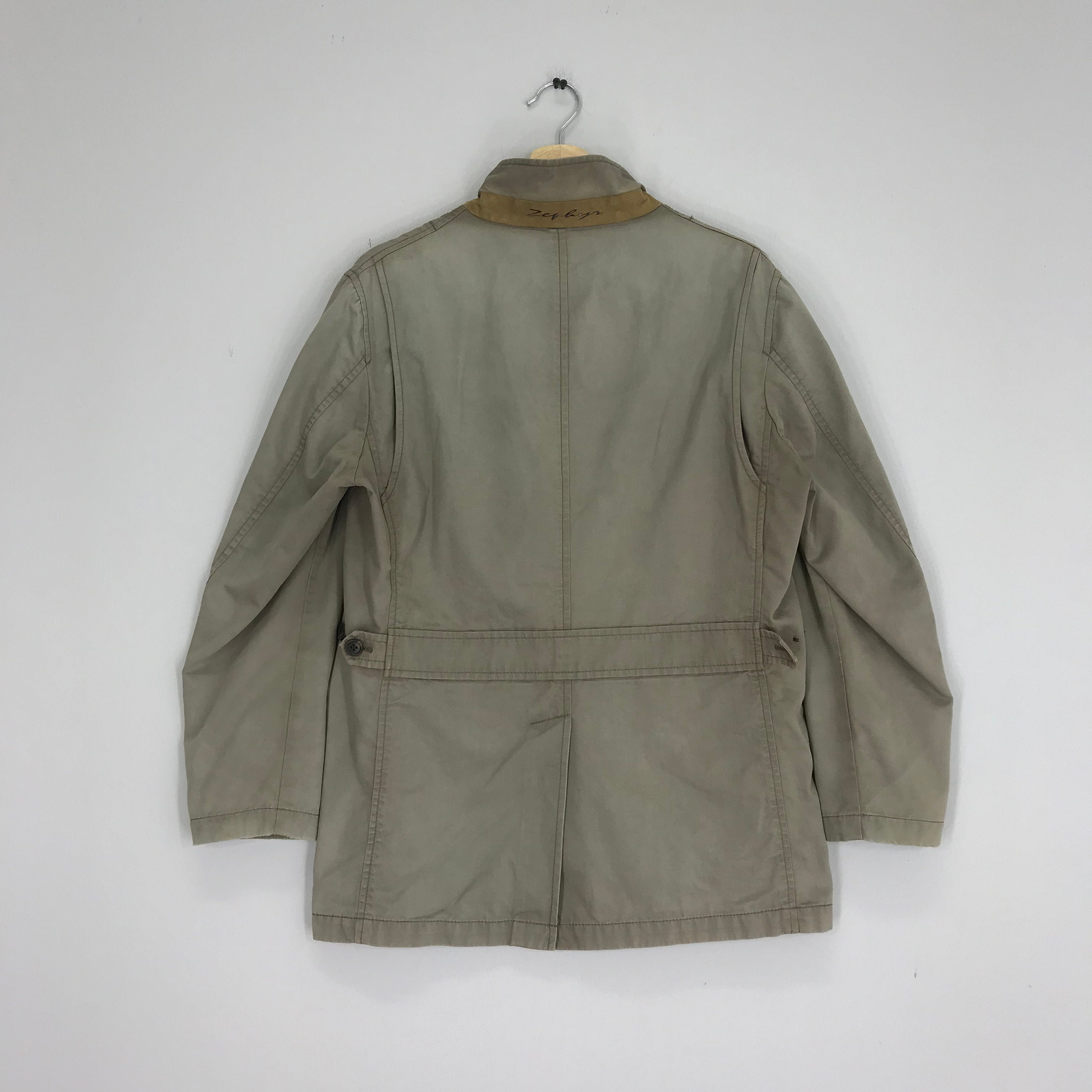 デ*ヌ様 Japanese vintage work jacket ドカジャン 70-80s Wrangler 124MJ Western Jacket. Broken denim. Made in
