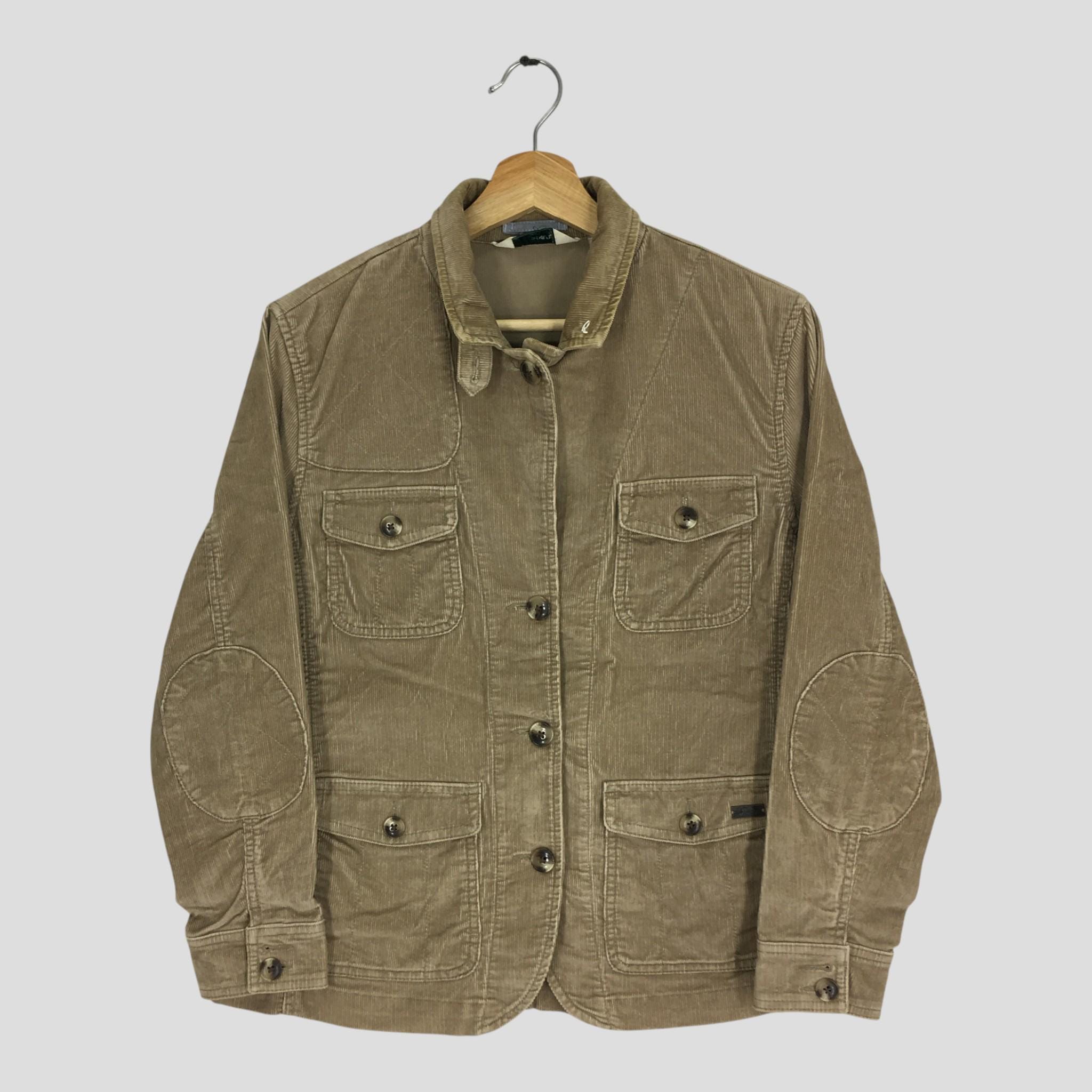 ヴィンテージ LL Bean ブラウン コーデュロイ レディース ジャケット S 