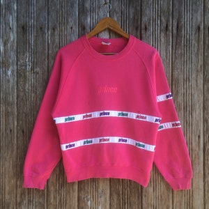 Vintage Prince Sports With Tape Logo Nice Design Sweatshirts Medium size