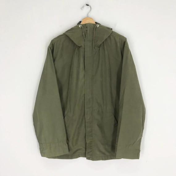Vintage Paul Smith Jeans Olive Green Parka Jacket Medium Paul