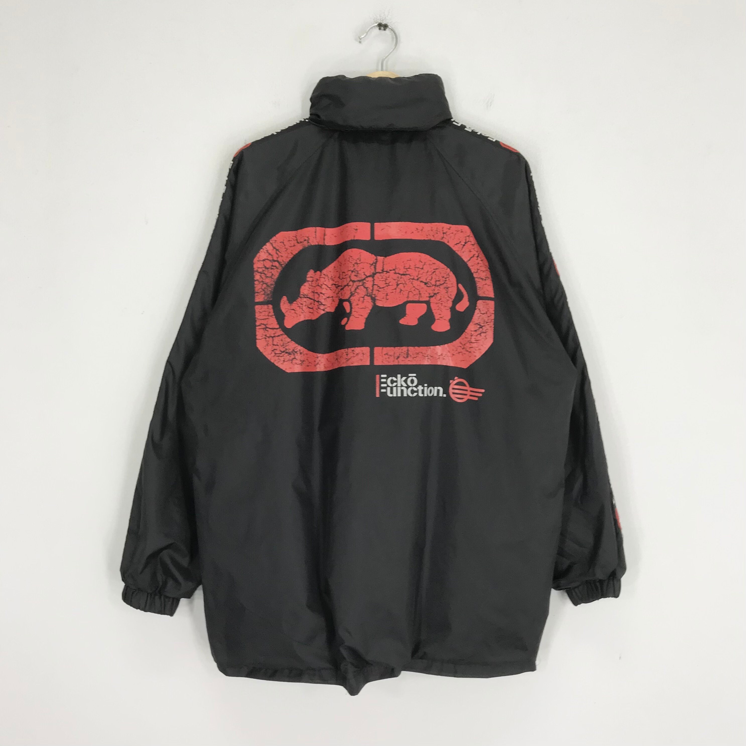 Vintage 90's Ecko Function Windbreaker Jacket Ecko Hip Hop Vintage 90's Ecko Function Windbreaker Jacket Ecko Hip Hop