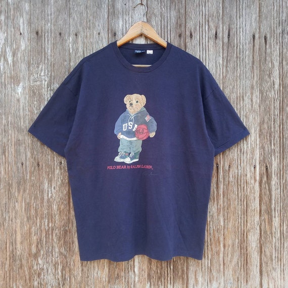 Vintage Polo Bear by Ralph Lauren Big Logo Polo Be
