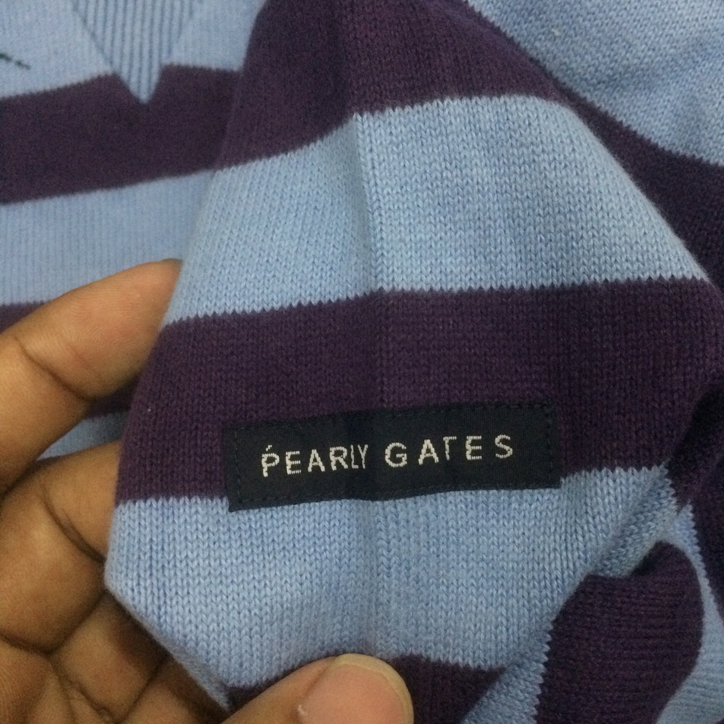 Pearly Gates Blue Stripe Sweatshirts Unisex Medium Size - Etsy