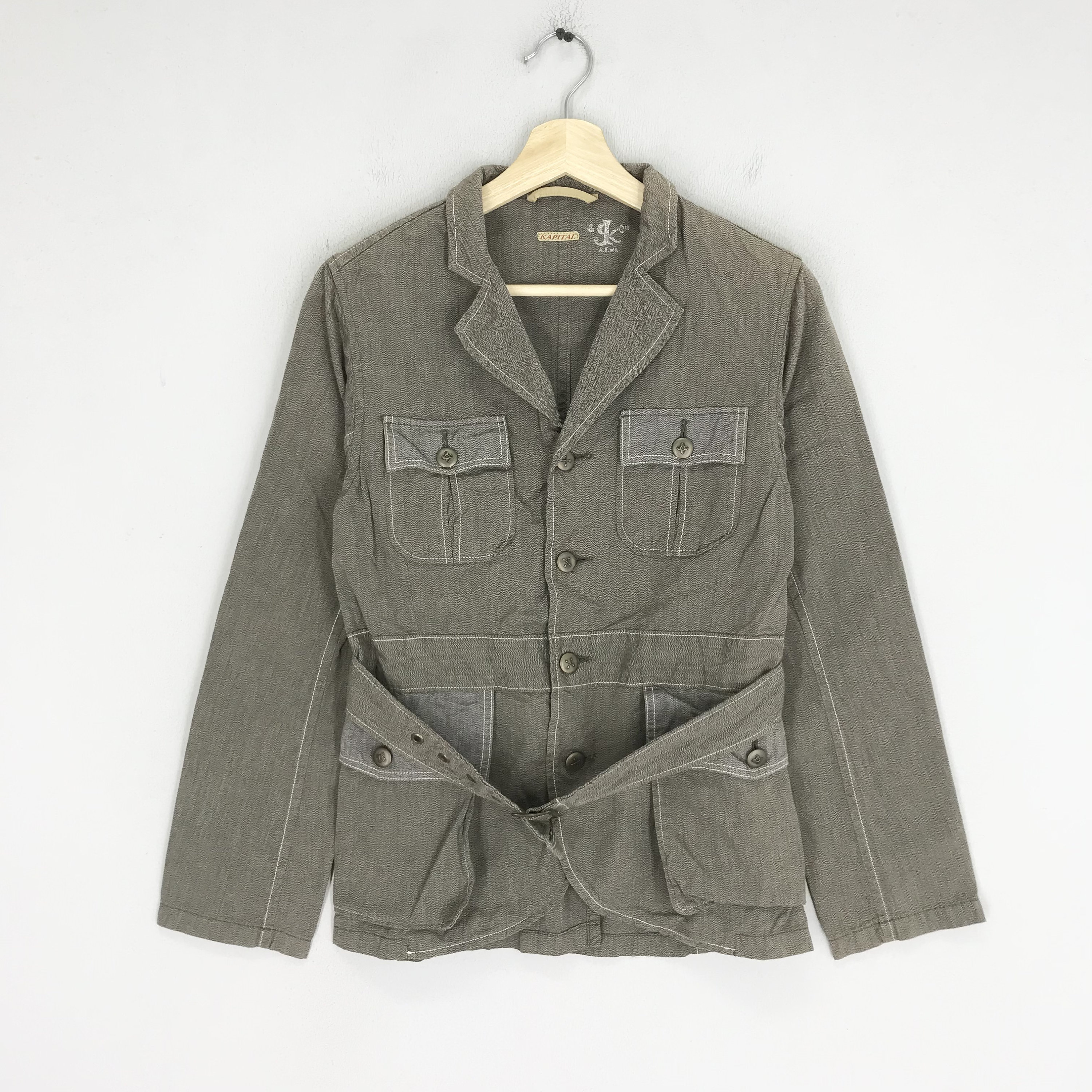 ジャケット・アウター KOOI  \"CUT OFF POCKET COAT\" ジャケット・アウター KOOI 