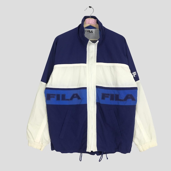 Vintage 90's Fila Windbreaker Jacket Medium Fila Sportswear