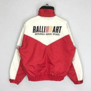Vintage 90s Ralliart Mitsubishi Motorsports Bomber Jacket Ralliart