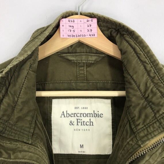 Abercrombie Green Utility Worker Field 