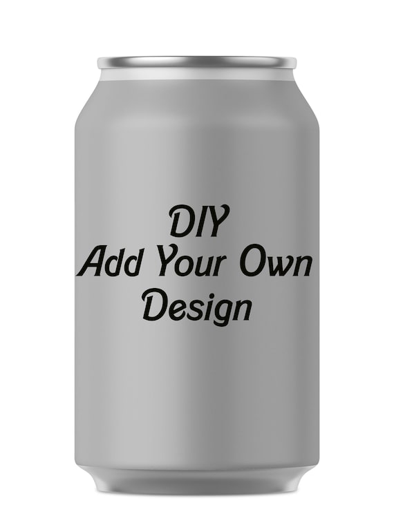 diy soda can label template and mock up psd etsy