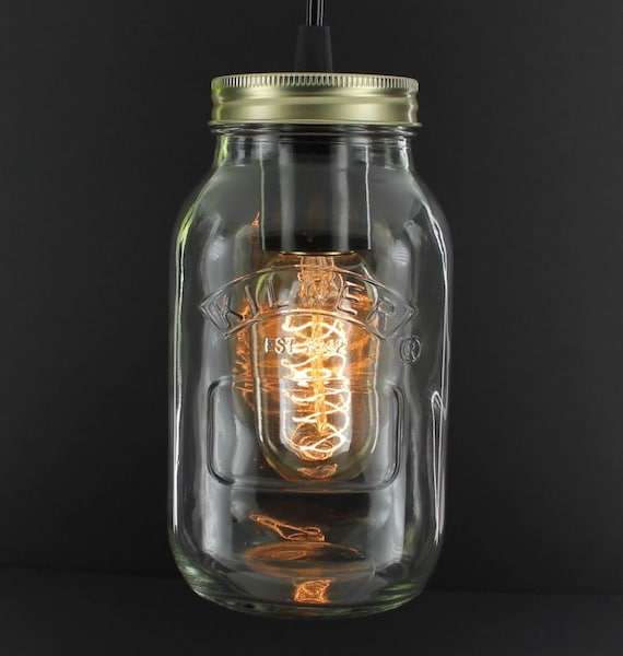 Jam Jar Lights More Choice Free Edison Bulbkilner Jam Jar Lights More Choice Free Edison, Mason Jar Light Fixture Parts