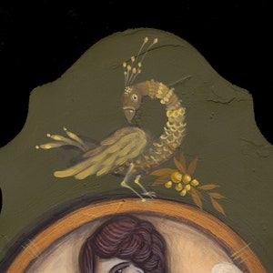 Religiöse Malerei Geschenk Religiöse Engel Malerei auf Holz christliche Geschenkideen orthodoxe Ikonenmalerei Heiliges Geschenk handgemalte Ikonen Bild 6