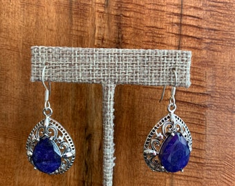 925 Sterling Silver Dangle Earrings