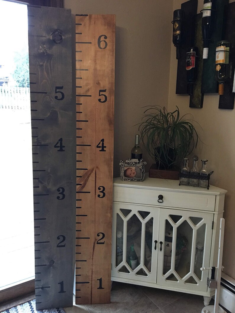 2x4 Ruler Growth Chart