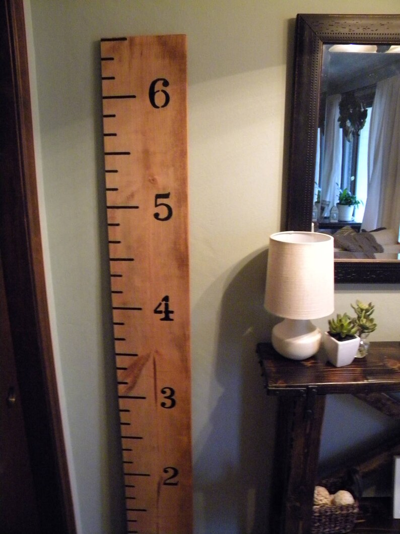 2x4 Ruler Growth Chart