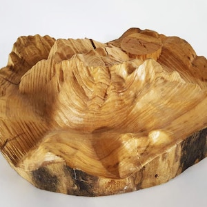 Mount Sir Donald – geschnitzte Holz 3D topographische Karte