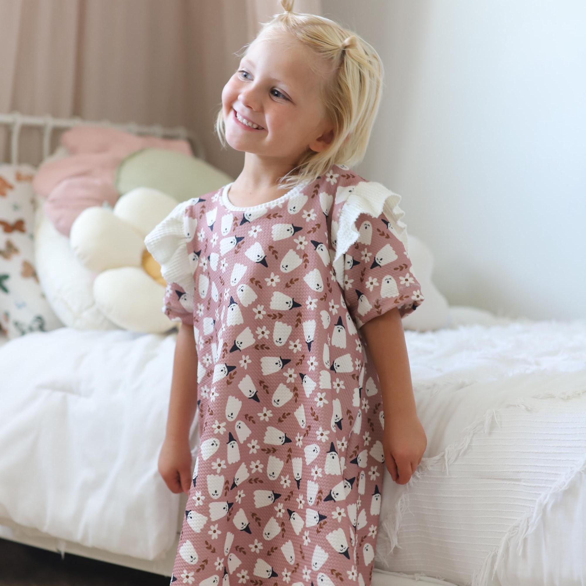Girls halloween nightgown deals