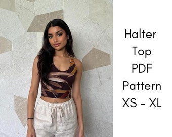 Pattern - Halter Neck PDF Sewing Pattern