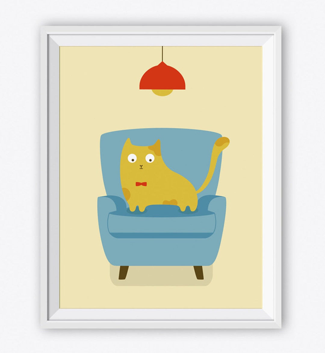 Funny Cat Art Print Printable Cat Lovers Art Print Cat - Etsy