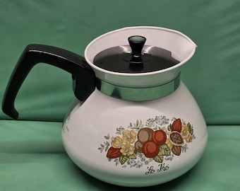 Tetera Corning Ware P-104 SPICE OF LIFE Le, 6 tazas