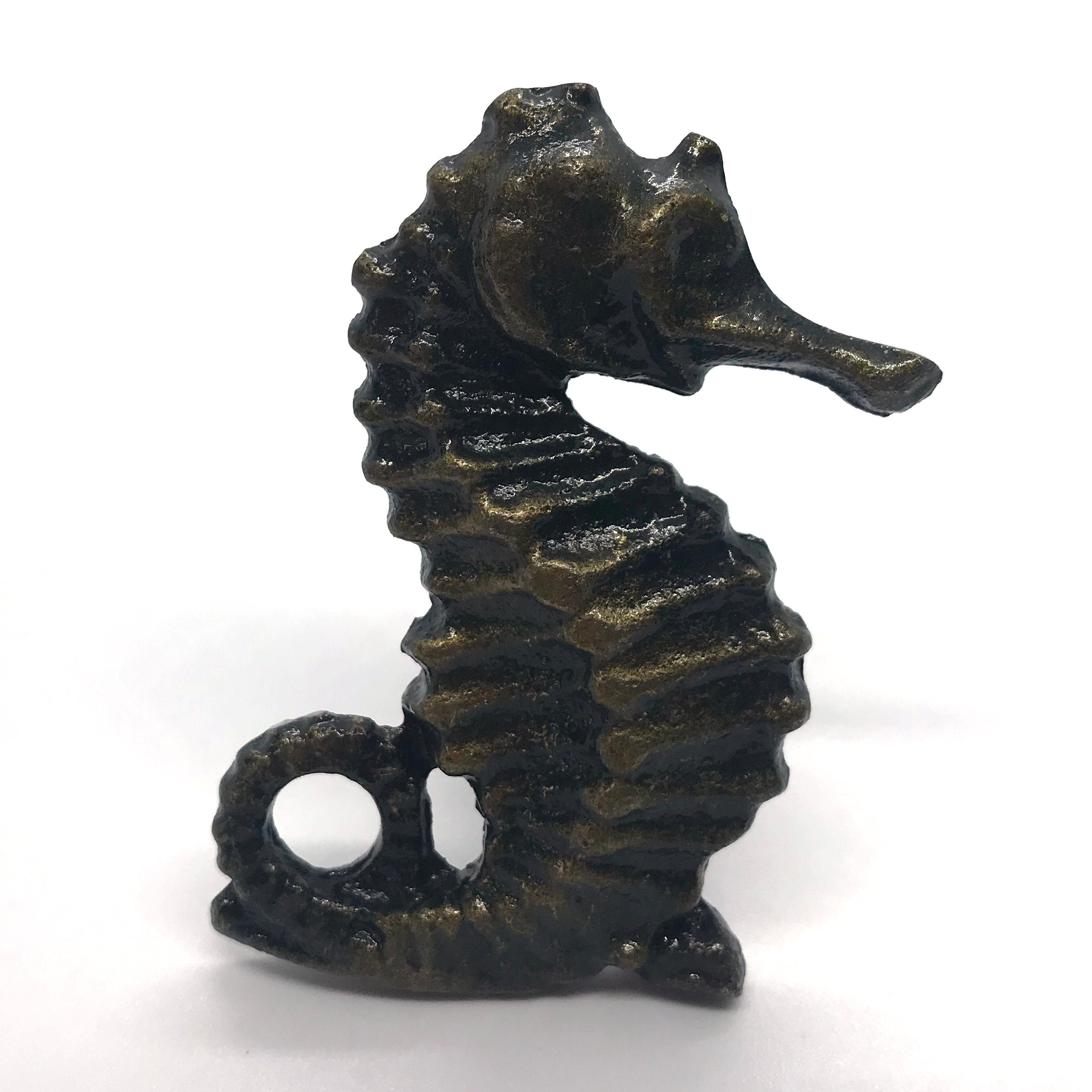 Divertido caballo de mar de hierro fundido náutica tema del | Etsy