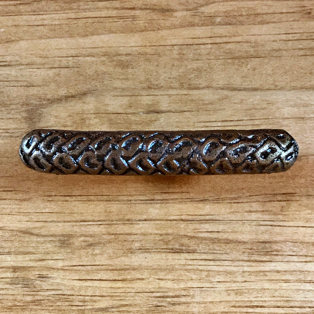 Bar Rope Handles Cast Iron Bar Handle / Nautical Rope Furniture / Cabinet Knob ...