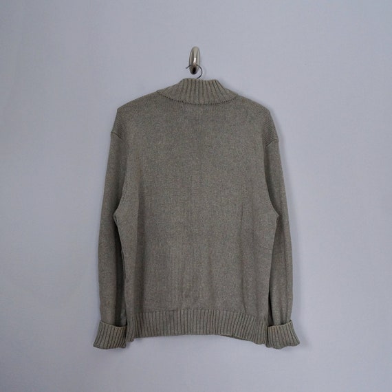 Vintage 80's 90's Ralph Lauren half-zip sweater /… - image 5