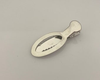 Oval Claw Hairclip Fitting x 5 pieces