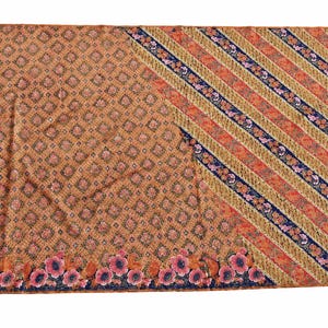 Antique Indonesian Batik Kain Panjang, Pagi Sore, North Coast Java, possibly Pekalongan, circa 1930–1950