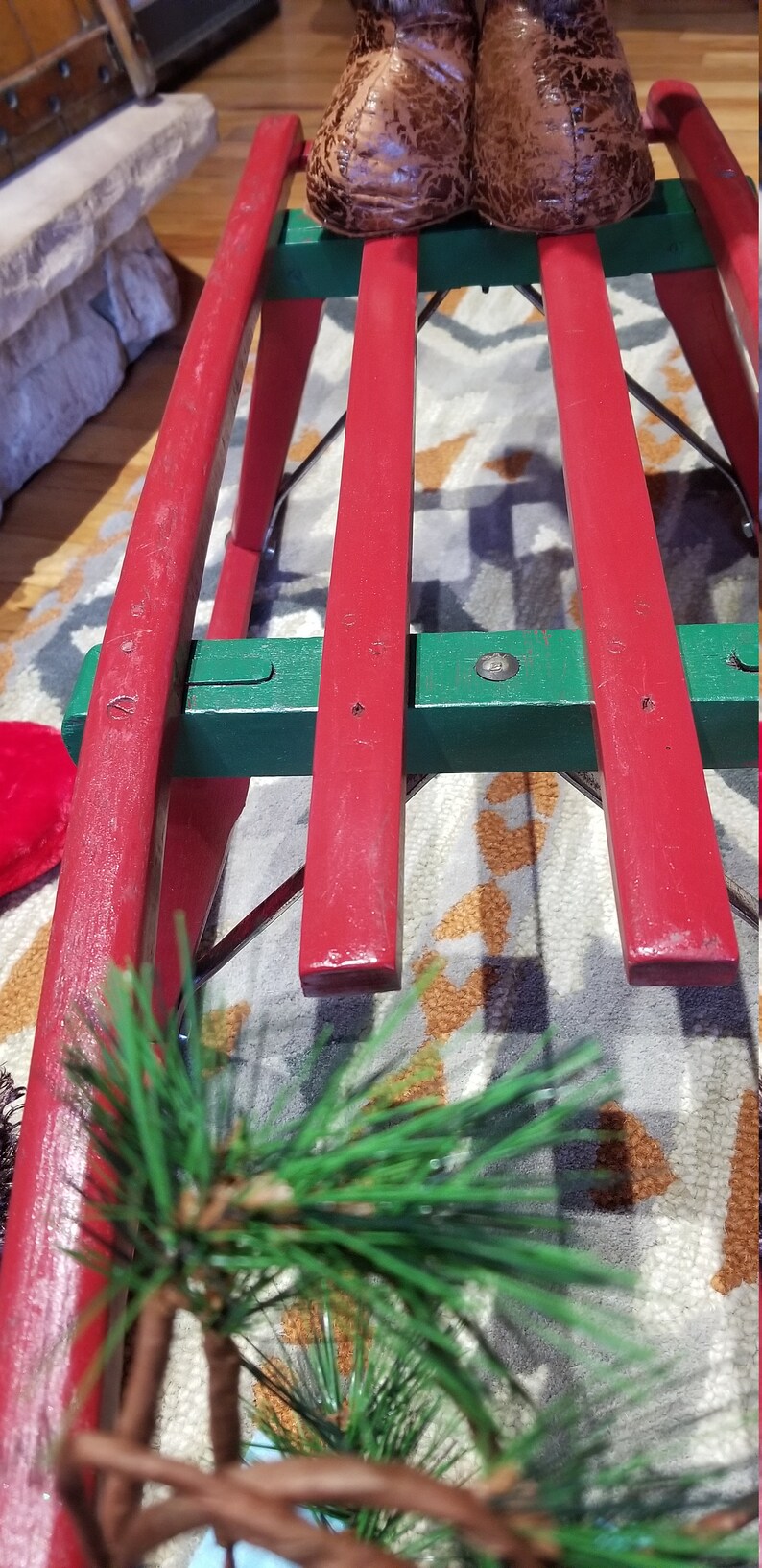 Victorian Antique Wales Sledge English Antique Sledge Home Deco